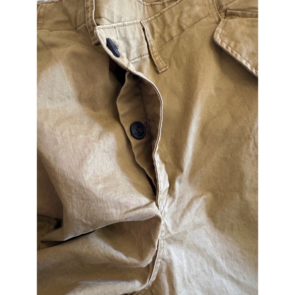 Olive Cargo Drawstring Ankle Pants - Women - Picture 11 of 12